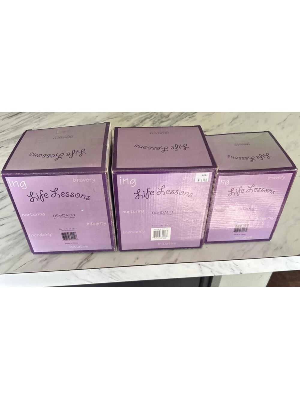 Demdaco Life Lesson 3 Figurines All Sold Together